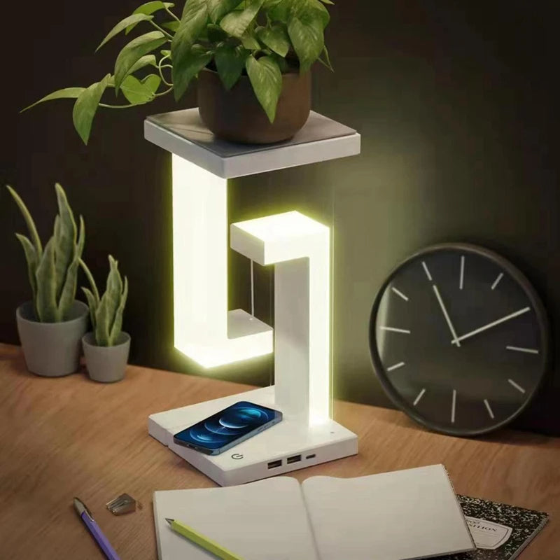 LumiCore™ Wireless Fast Charger – Kabelloses Schnellladegerät mit LED-Ambient-Licht