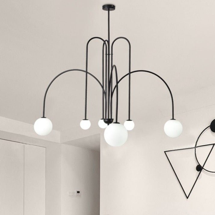 ArcGlow™ – Moderne geschwungene Deckenleuchte im eleganten Design