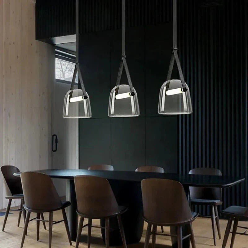 GlowSphere™ Pendelleuchte – Elegante Glas-Hängelampe für stilvolle Wohnräume