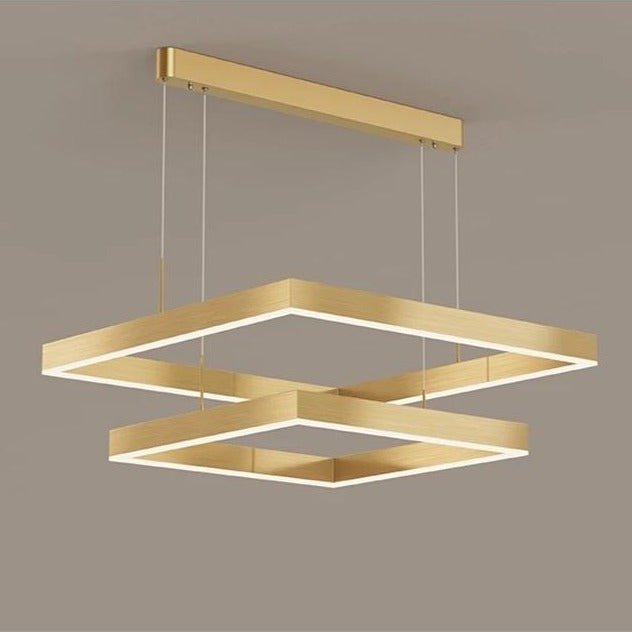 AuraGlow™ LED-Deckenleuchte – Dimmbarer Designer-Kronleuchter für moderne Wohnräume