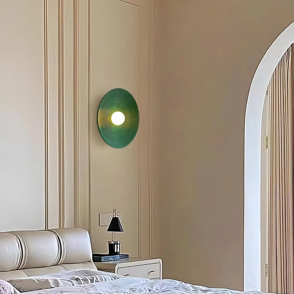 NovaAura | Minimalistische Wandleuchte – Natürliche Eleganz & Warmes LED-Licht