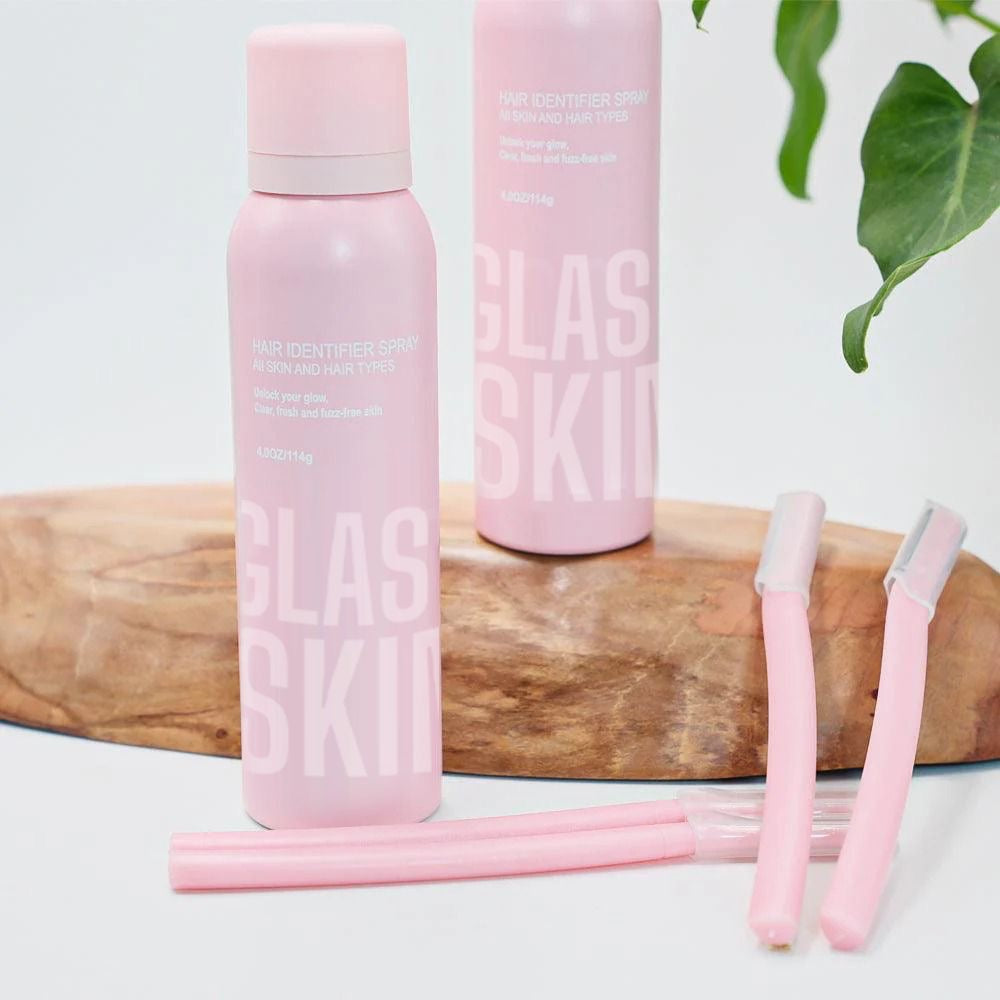 GlasSkin™ – Hair Identifier Spray für präzises Rasieren & glatte Haut