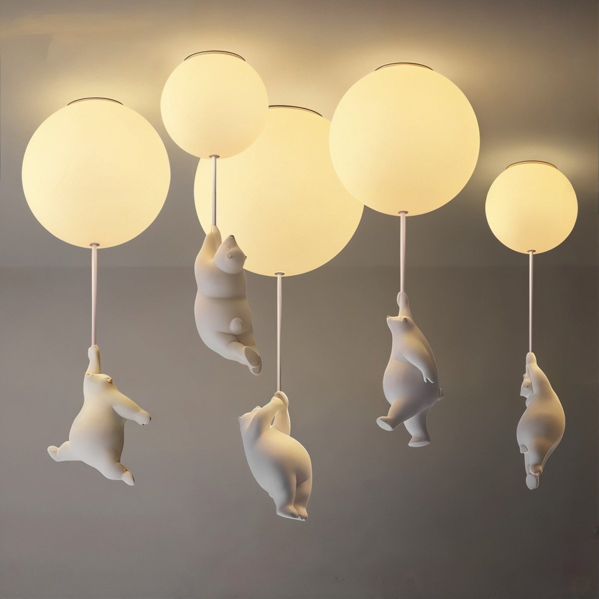 BearHaven™ Kinder-Deckenleuchte – Niedliche Bärenlampe fürs Kinderzimmer