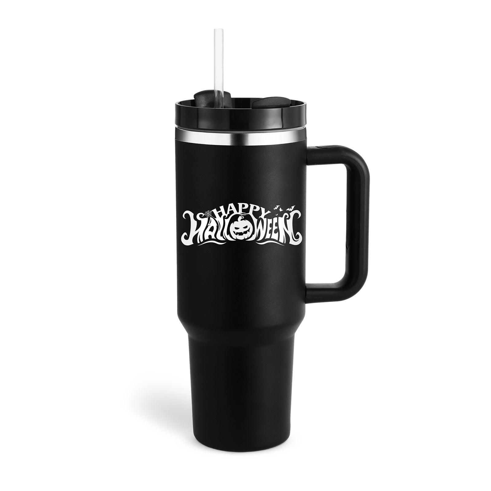 ChillMug™ – Isolierter Trinkbecher mit Griff & Strohhalm | 40 oz Thermobecher für unterwegs