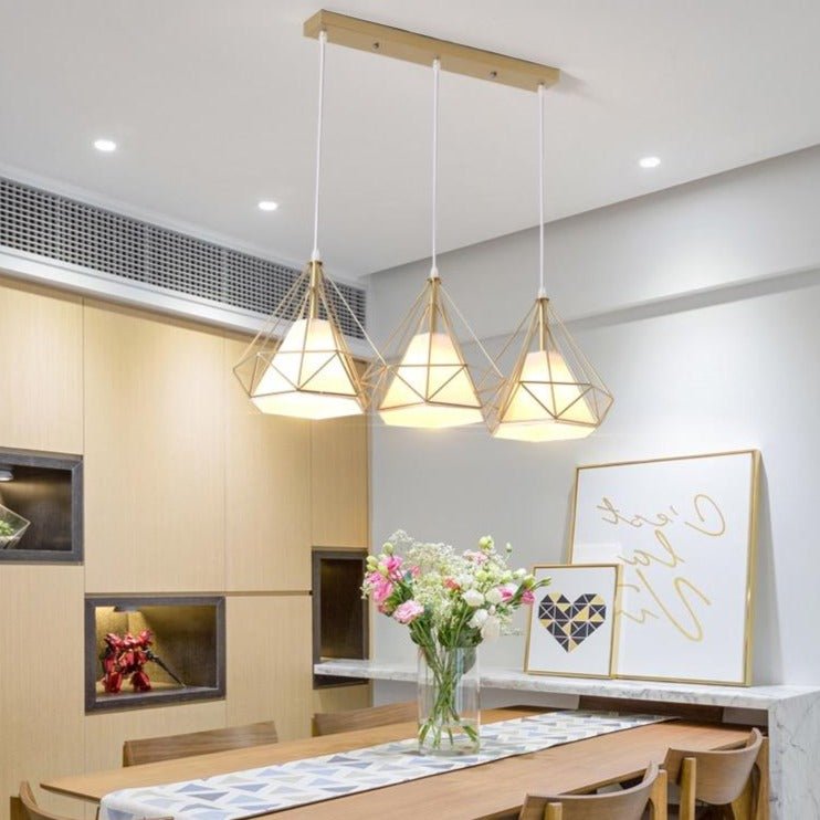 SteelAura™ Pendelleuchte – Industrielle Deckenlampe aus Eisen für moderne Räume