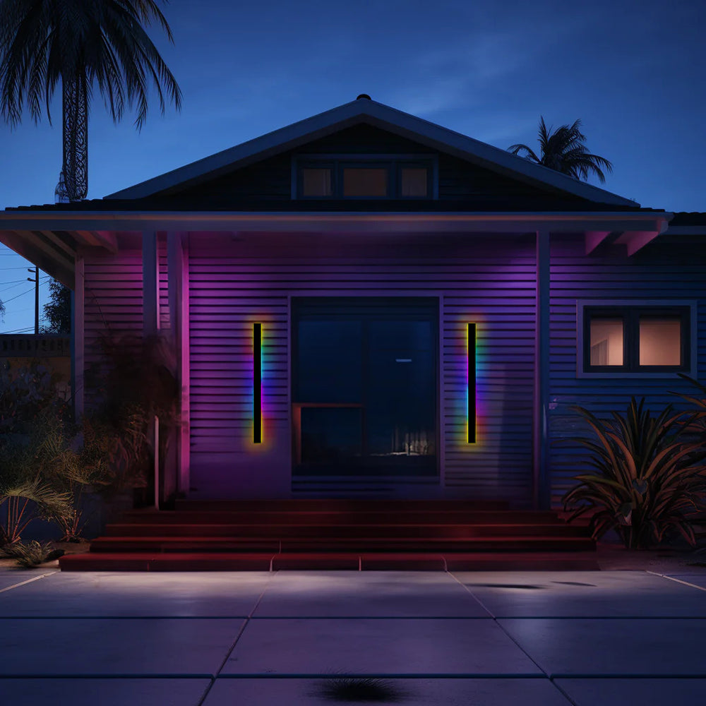 MetalGlow | Moderne LED Wandleuchte für den Außenbereich – Stilvolle Beleuchtung für Garten & Eingangsbereich