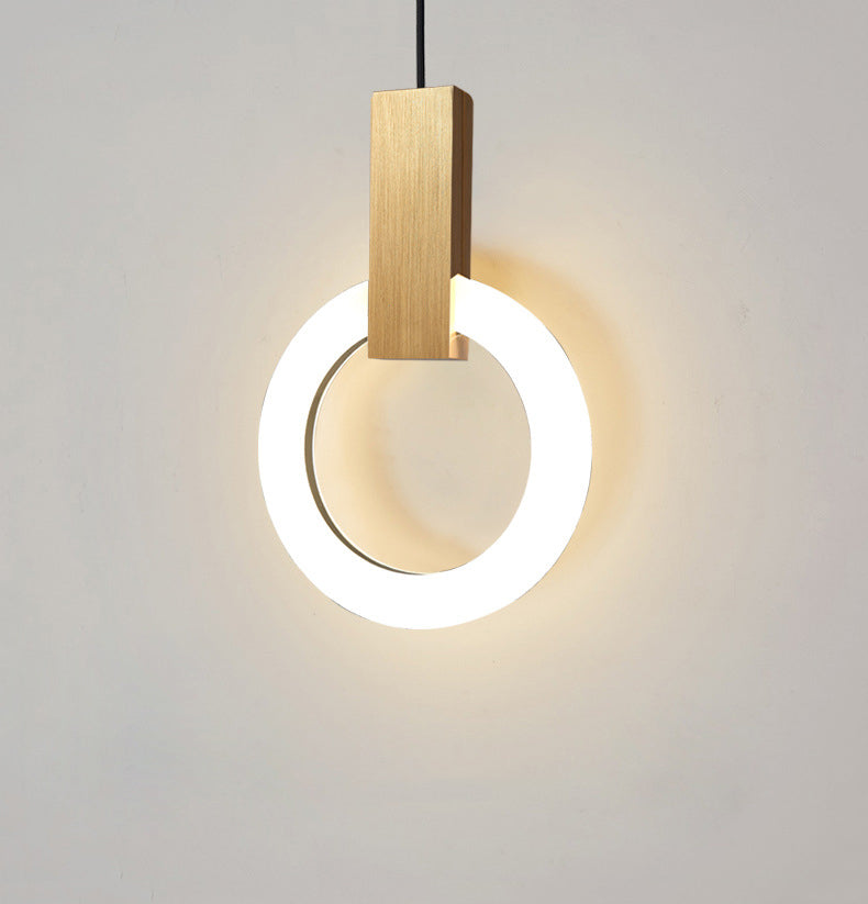 AuraRing™ Pendelleuchte – Minimalistische LED-Hängelampe im nordischen Ring-Design