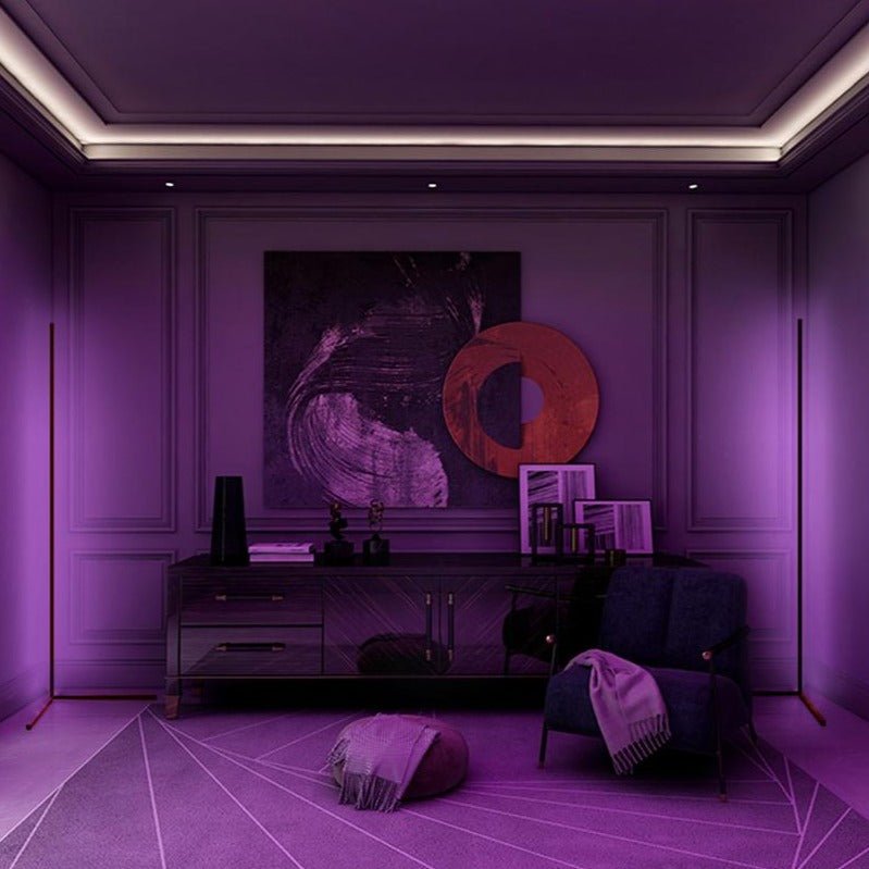 AuraLine™ RGB Corner Lamp – Farbwechsel LED-Eckleuchte für moderne Wohnräume