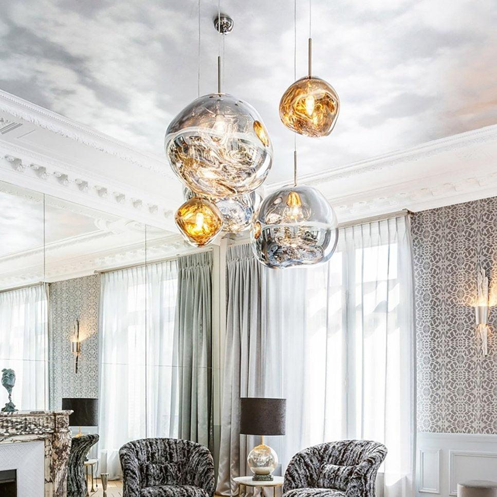 TranquilRay | Klare LED Pendelleuchte – Ruhige & Stilvolle Beleuchtung für moderne Räume