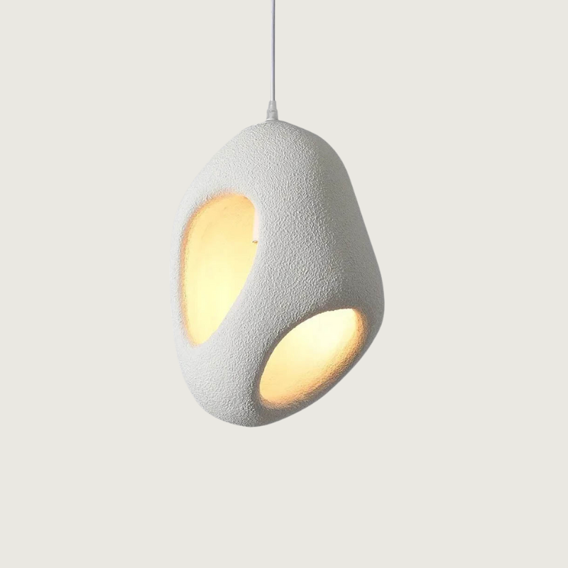 TakiGlow™ Pendelleuchte – Schlichte & elegante Hängelampe im Wabi-Sabi-Design (E27 LED)