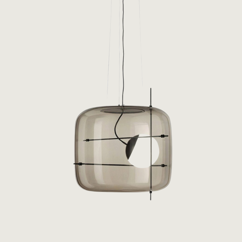 CognacLuxe™ Pendelleuchte – Stilvolle Glas-Hängelampe mit sanftem, diffusem Licht (G9 LED)
