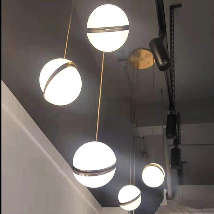 GlowLuxe™ Pendelleuchte – Moderne Design-Hängelampe mit warmem oder kaltem Licht