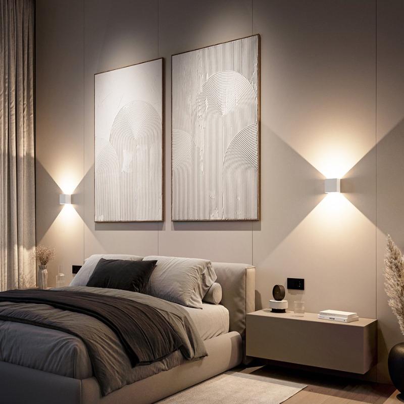 GuardGlow | LED Wandleuchte mit warmem Licht – Stilvolle Außenbeleuchtung für dein Zuhause