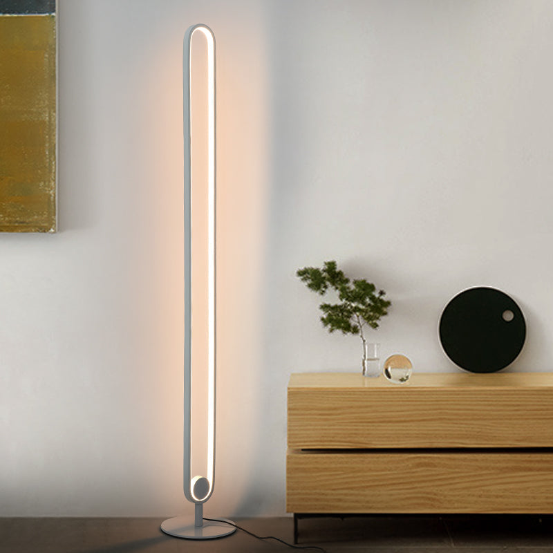 SlimGlow™ Modern Floor Lamp – Schlanke LED-Stehlampe im minimalistischen Design