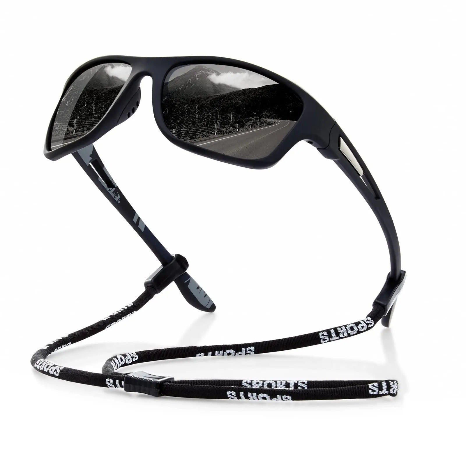 PolarVision™ Polarisierte Outdoor Sportbrille – UV400 Schutz, Leicht & Bruchsicher