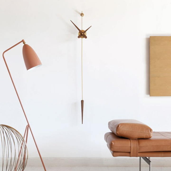 ShineBelle™ – Regal Empress Wanduhr aus Holz & Gold im luxuriösen Design