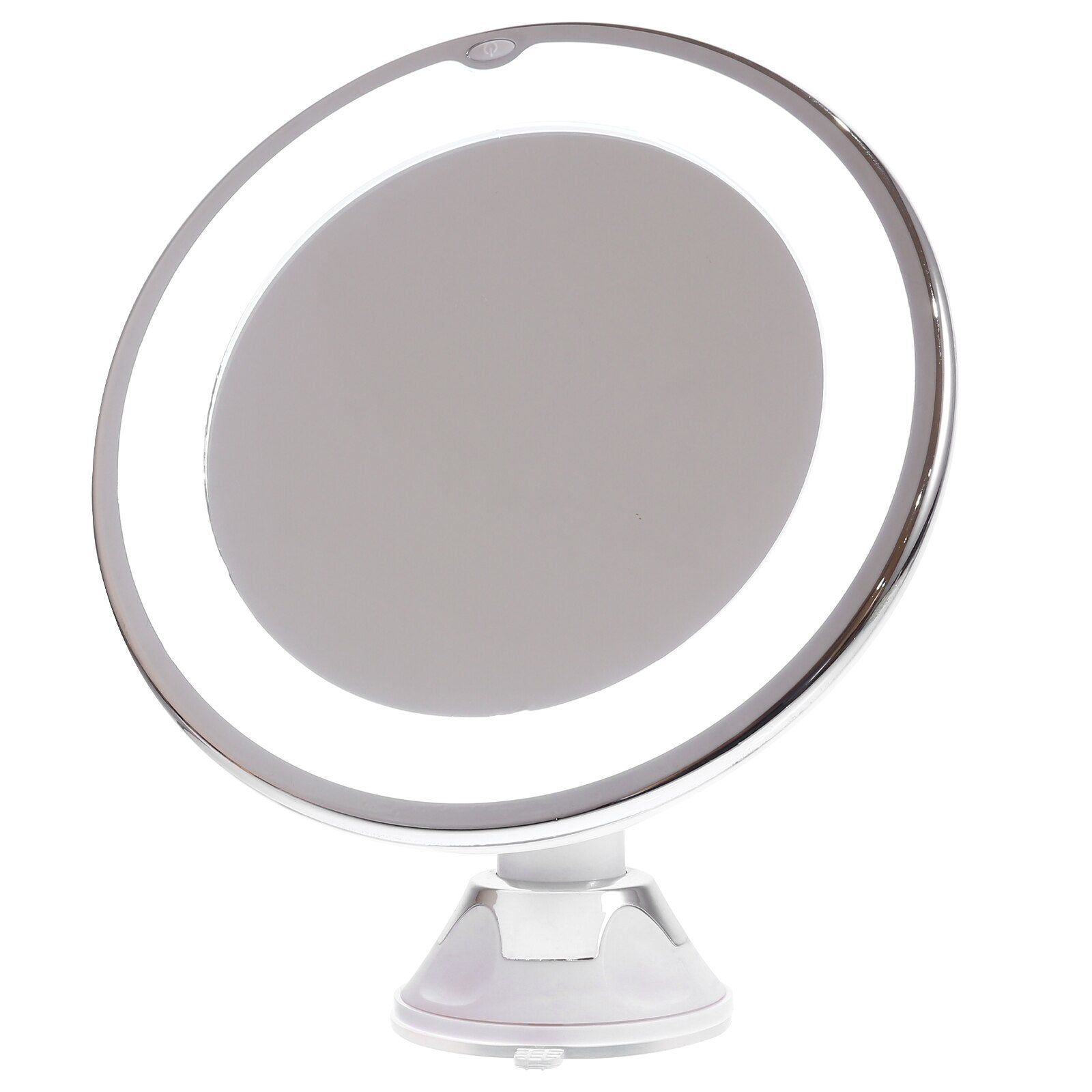 VanityView™ 10x Magnifying LED Makeup Mirror – Kosmetikspiegel mit Licht & 360° Drehung