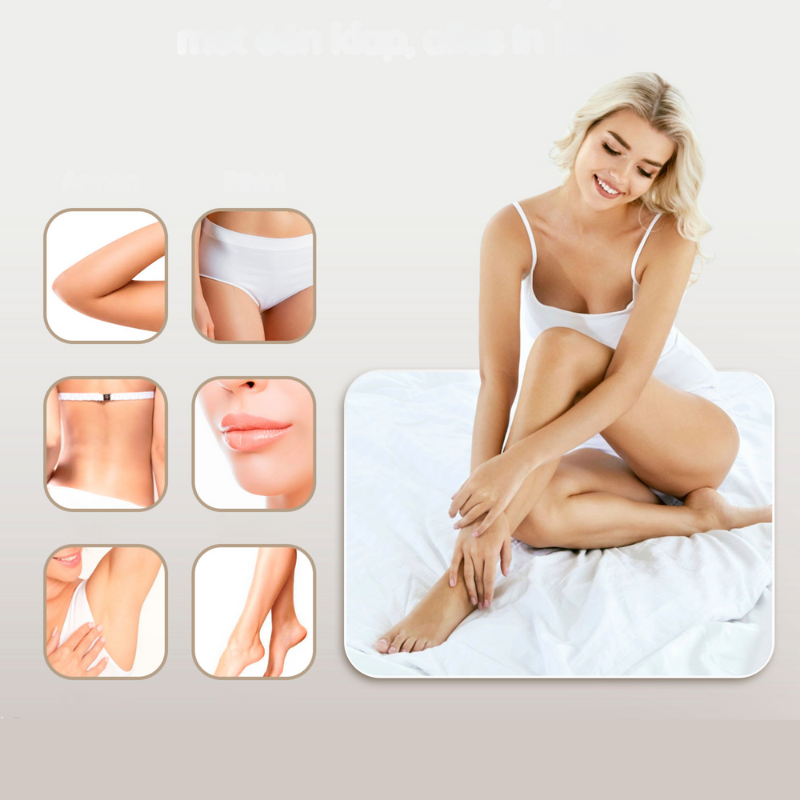 SmoothShave – 3-in-1 Damenrasierer für seidig glatte Haut