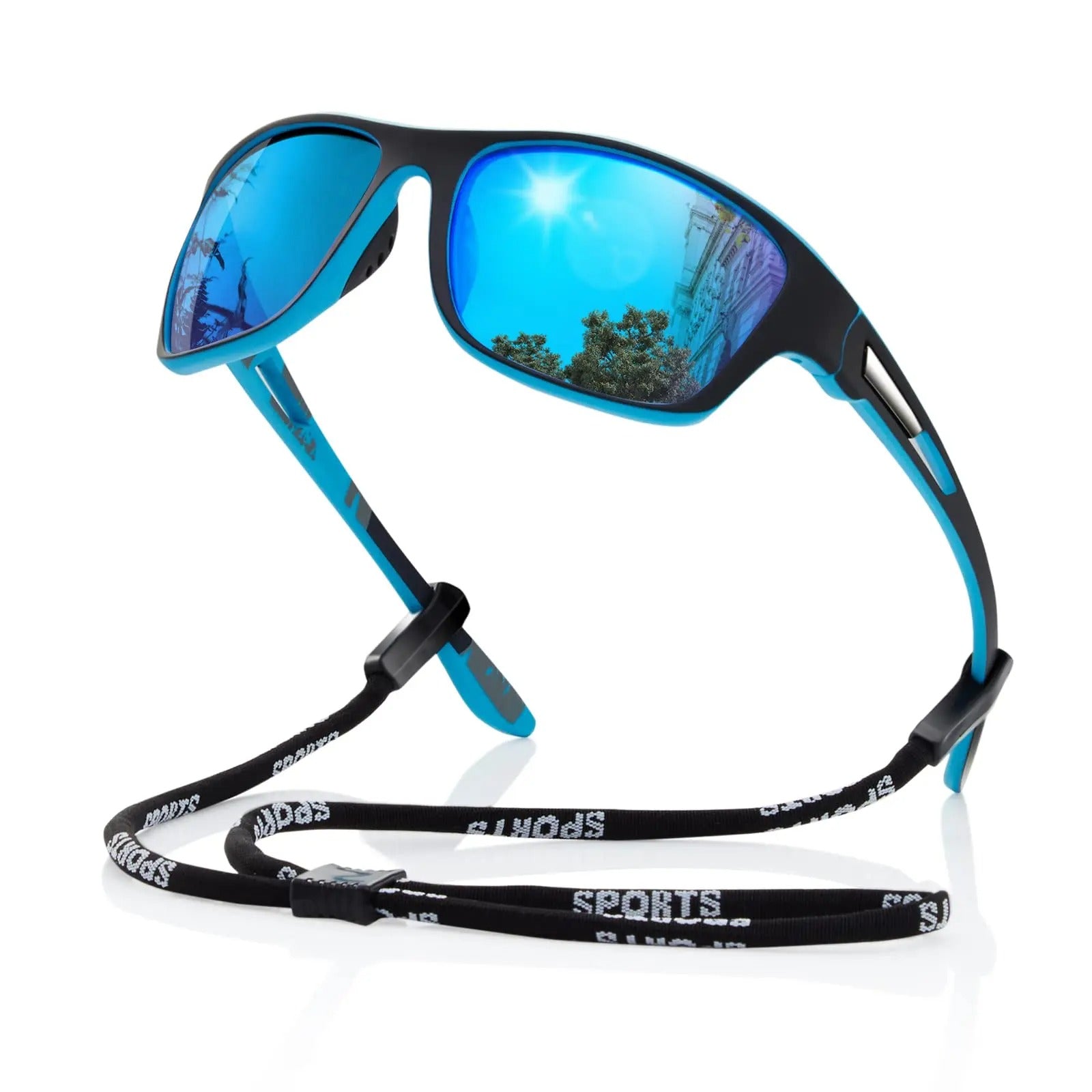 PolarVision™ Polarisierte Outdoor Sportbrille – UV400 Schutz, Leicht & Bruchsicher