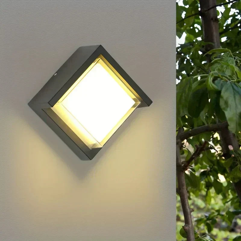 BrightGuard™ Moderne LED Außenwandleuchte – Robuste Wandlampe für Garten, Einfahrt & Terrasse