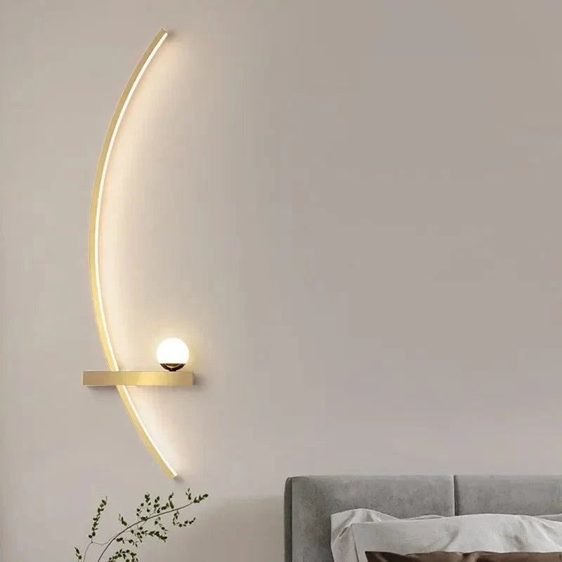 LumoShine | Minimalistische LED Wandleuchte – Eleganz für dein Zuhause