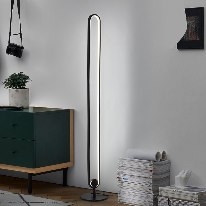 SlimGlow™ Modern Floor Lamp – Schlanke LED-Stehlampe im minimalistischen Design