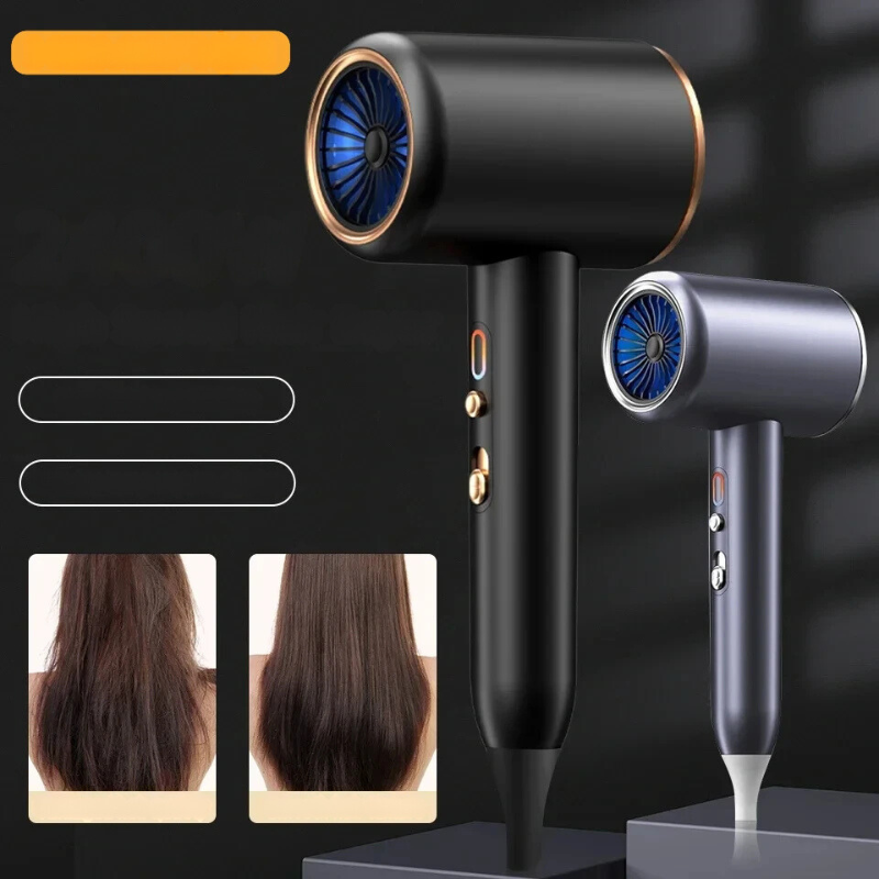 SalonPro™ – Dual Temperature High-Power Hair Dryer & Brush für schnelles, professionelles Styling zuhause