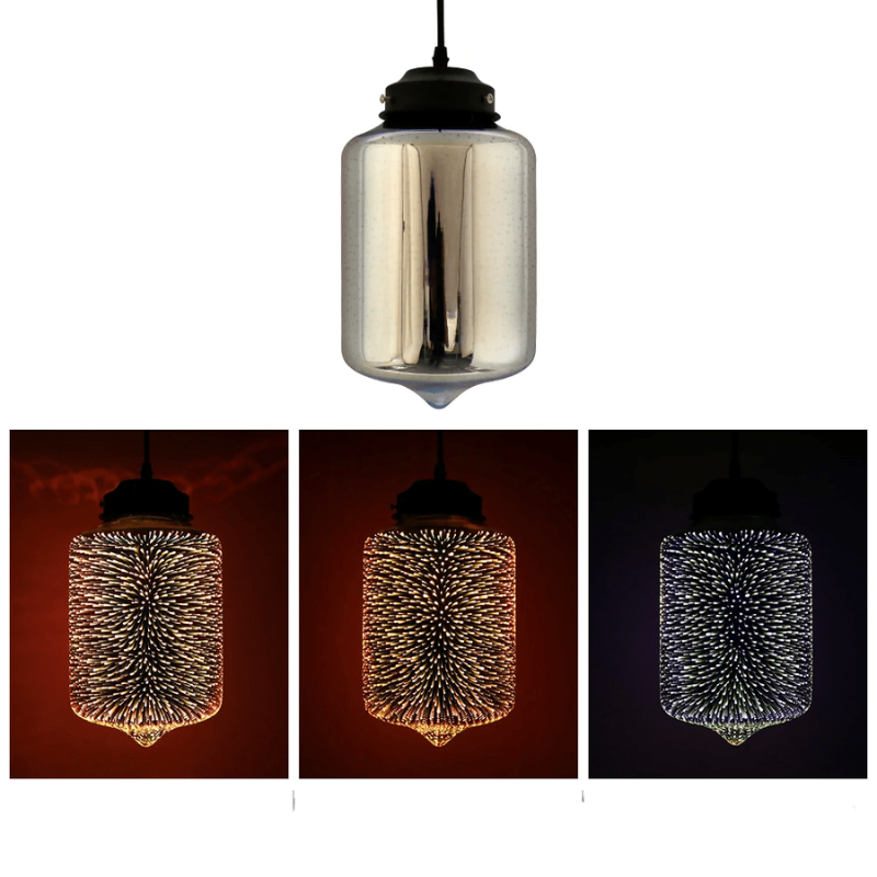 SphereGlow™ Glas-Pendelleuchte – Sternenlicht-Design aus Glasstein für stilvolle Räume