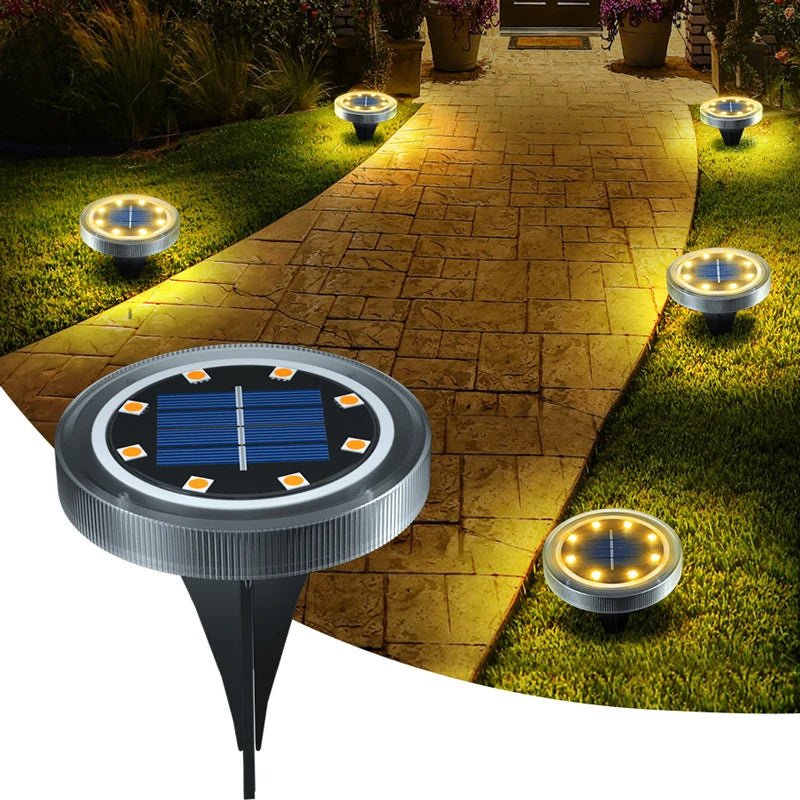 Solar Garden Lights - Waterproof Outdoor LED Lighting for Eco-Friendly Illumination