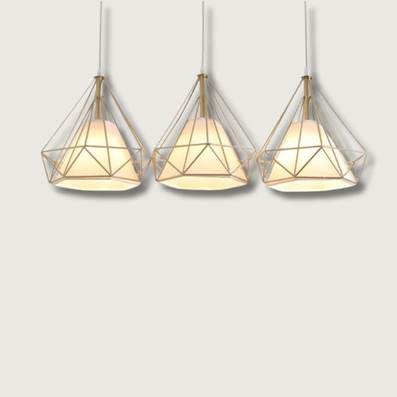 SteelAura™ Pendelleuchte – Industrielle Deckenlampe aus Eisen für moderne Räume
