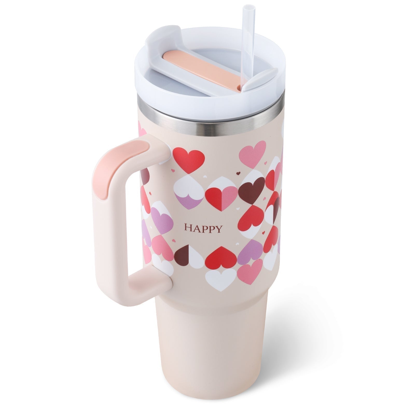 ChillMug™ – Isolierter Trinkbecher mit Griff & Strohhalm | 40 oz Thermobecher für unterwegs