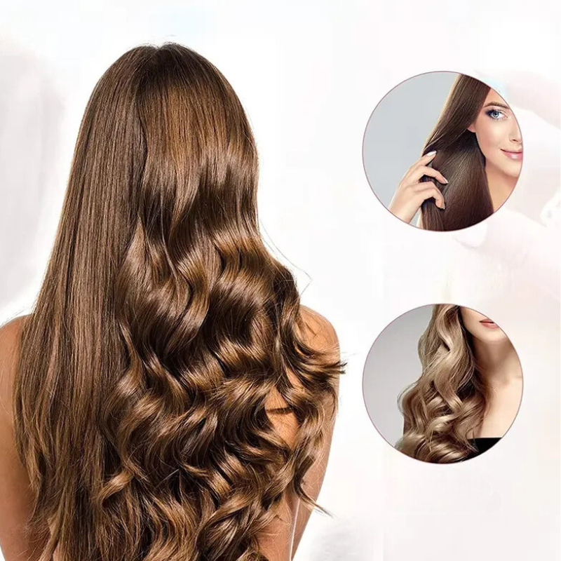 VelvetCurl™ 2-in-1 Hair Tool – Für perfekte Locken & glattes Haar, Frizz-frei & schonend