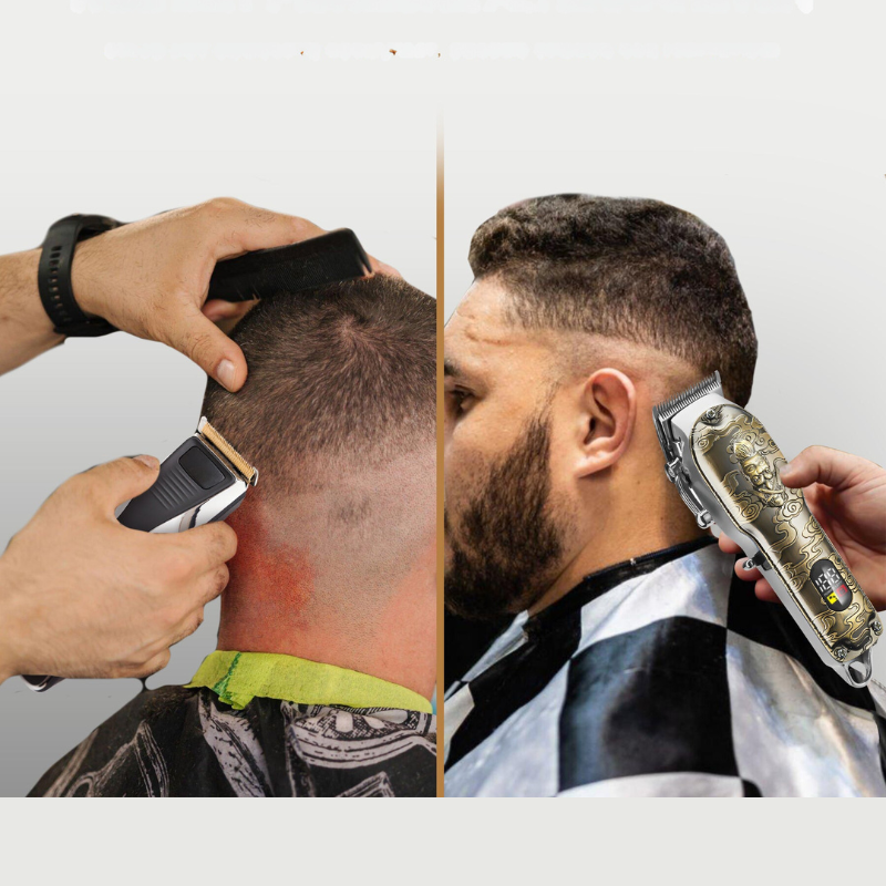 TrimMaster™ – 4-in-1 Professionelles Haarschneider-Set für Kopf, Bart & Körper