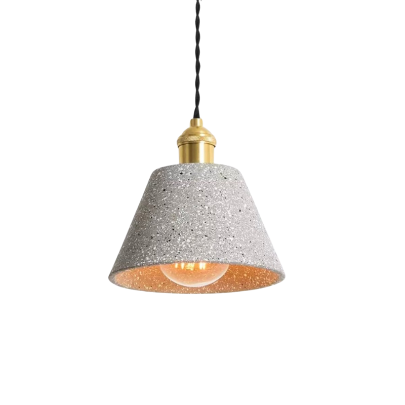 UrbanLume™ Pendelleuchte – Moderne Zement-Hängelampe im Industrial-Design