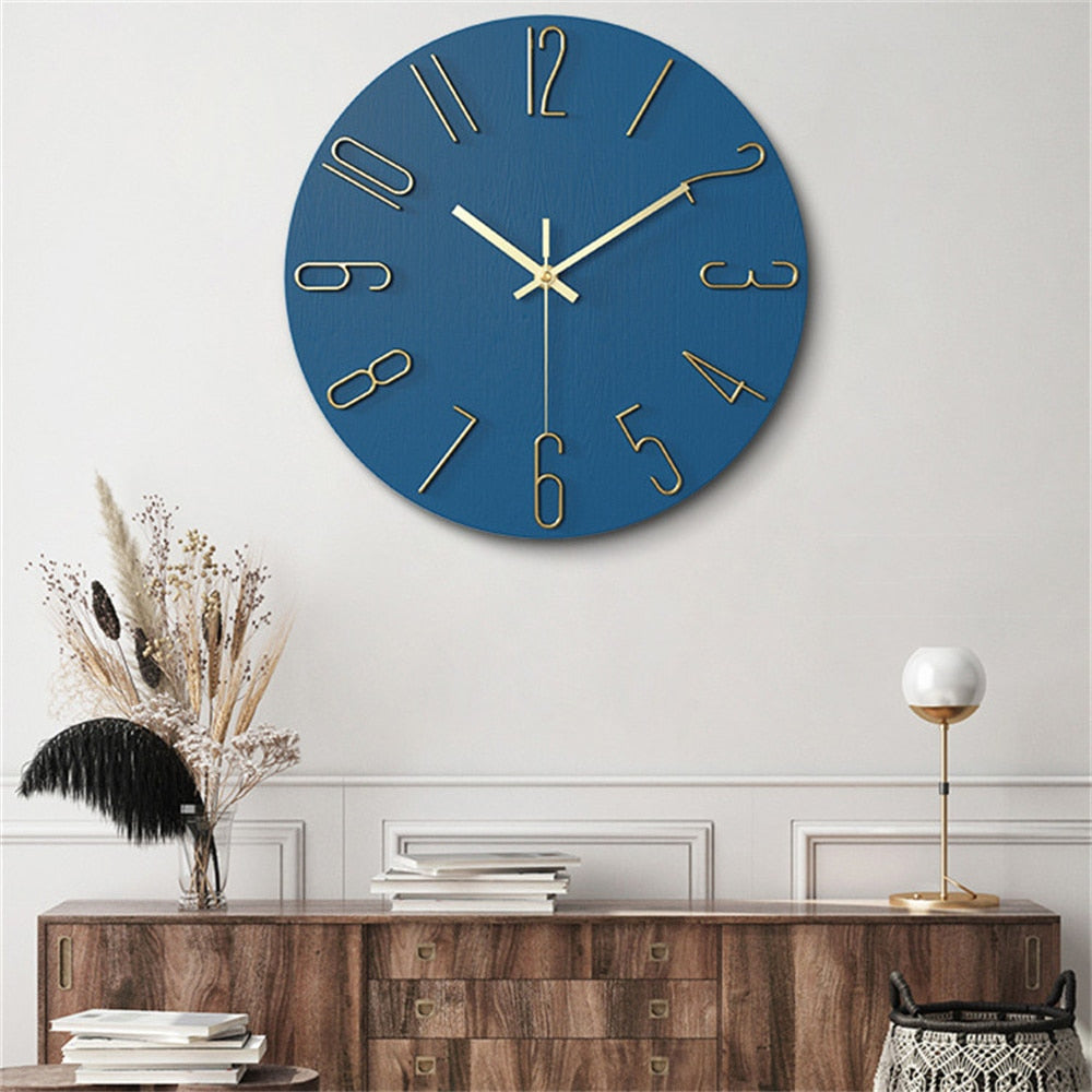 TechTick™ – Moderne Kunststoff-Wanduhr im zeitlosen Design