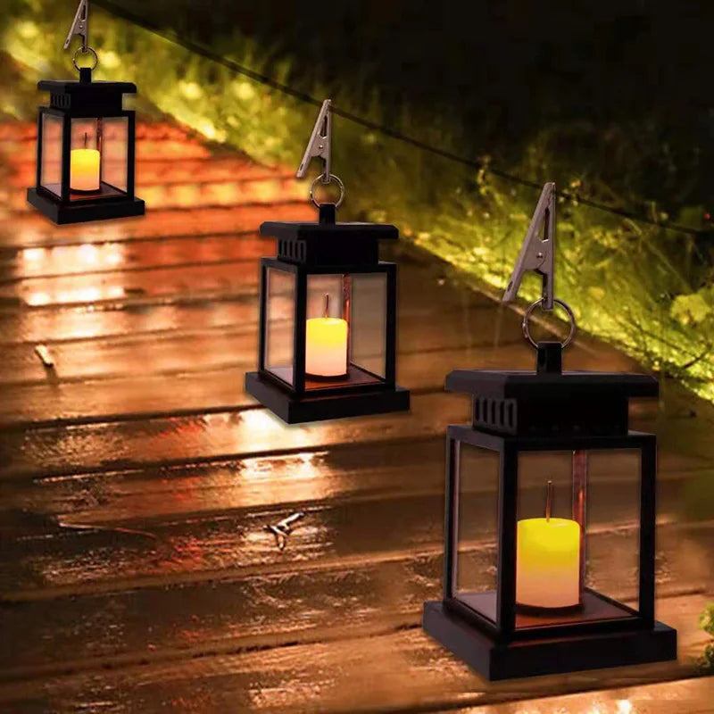 SolarHeat™ Solar-Powered LED Lantern – Solar-LED-Laterne für Garten, Terrasse & Balkon - Less Goods