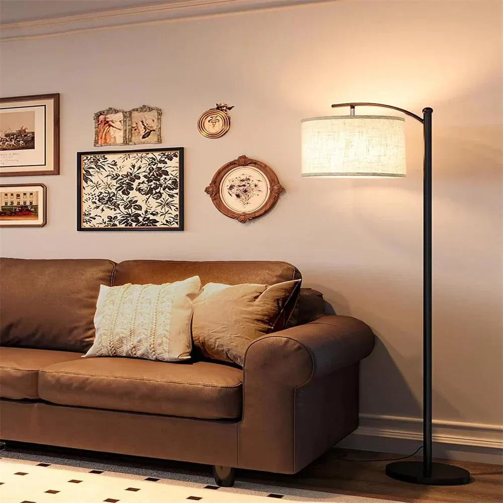 FlexAura™ Moderne Stehlampe mit flexiblem Lampenschirm – 3 Lichtfarben & Stilvolles Design