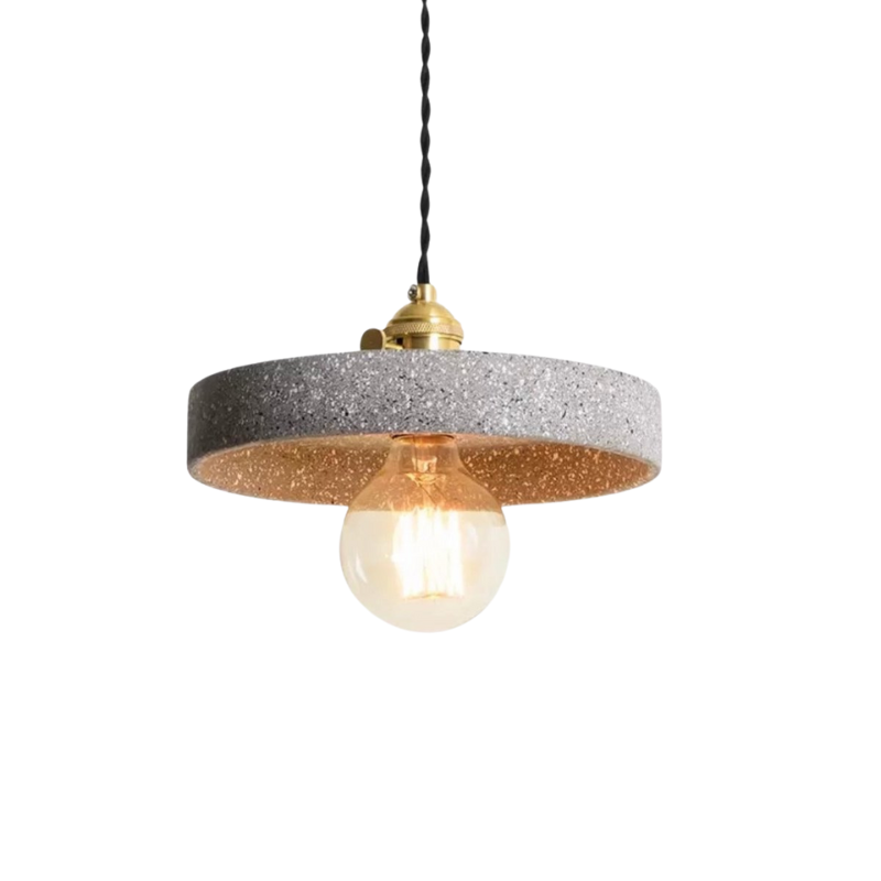 UrbanLume™ Pendelleuchte – Moderne Zement-Hängelampe im Industrial-Design