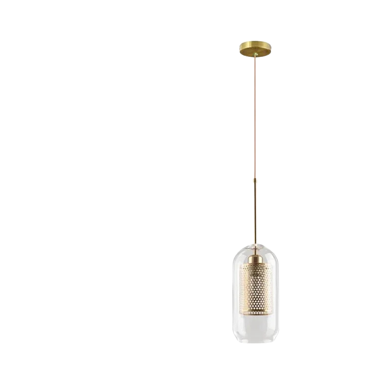 UrbanBeam™ Pendelleuchte – Moderne Hängelampe aus Eisen & Glas für Küche & Bad