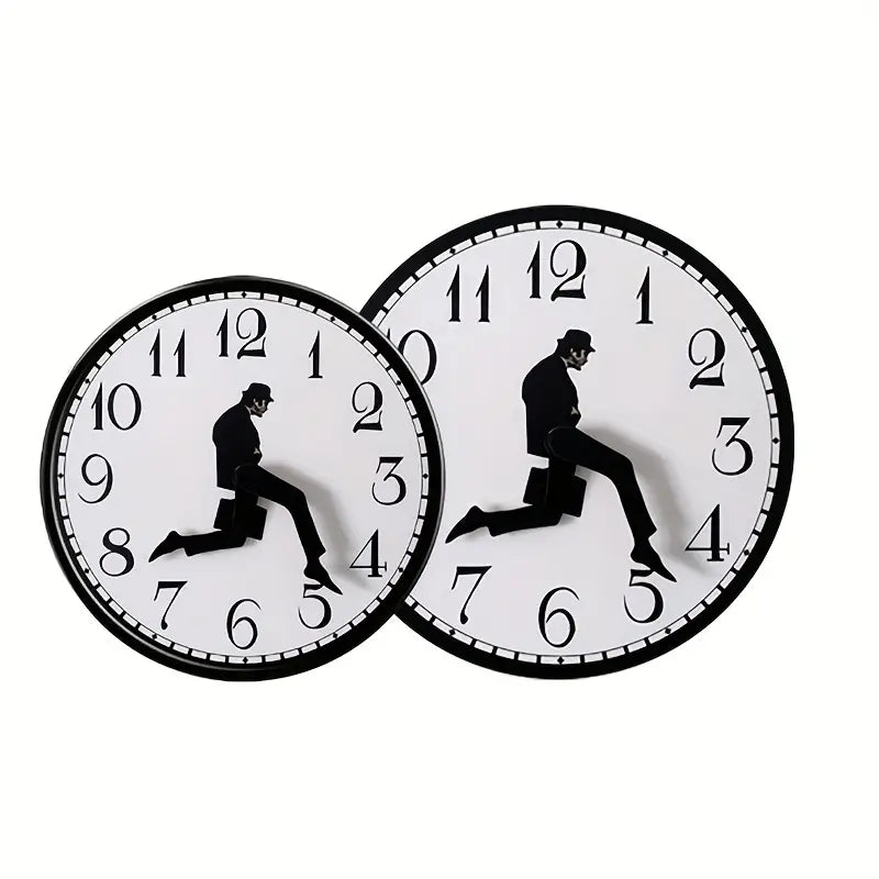 ChicTrek™ – Humorvolle Design-Wanduhr mit buntem Fun-Look für moderne Wohnräume