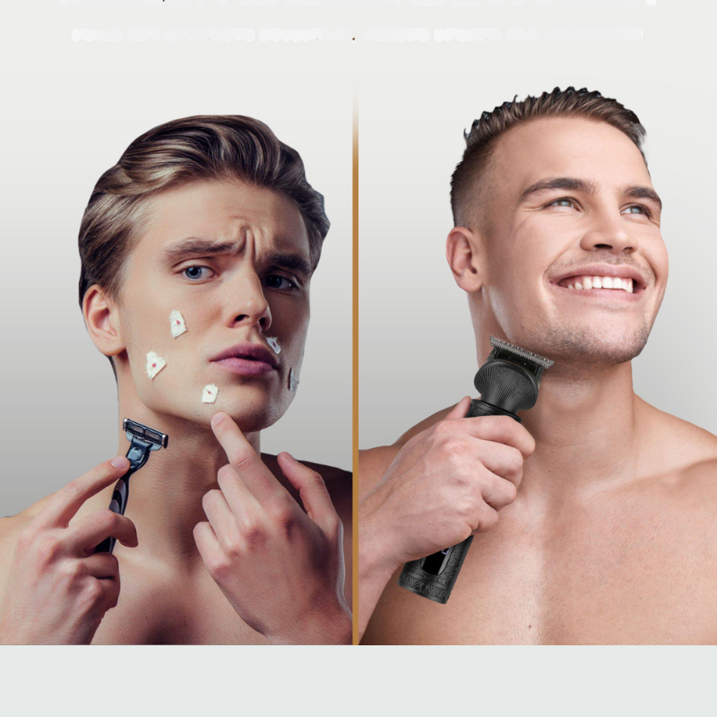 BeardMaster™ – 6-in-1 Trimmer für Bart, Haare & Körper mit Aufbewahrungsständer