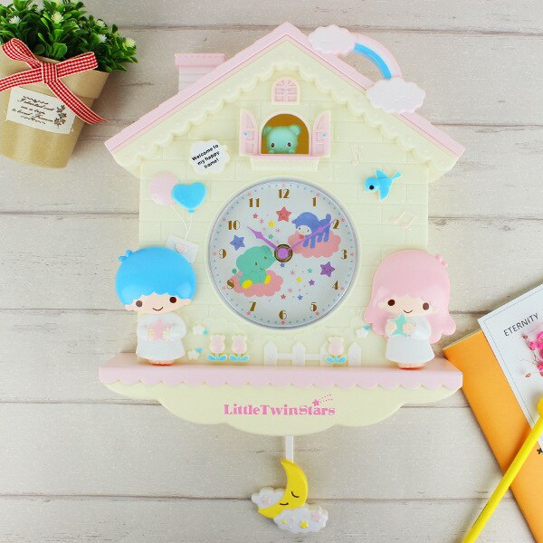 KiddieClock™ – Bunte Kinder-Wanduhr mit fröhlichen Cartoon-Motiven