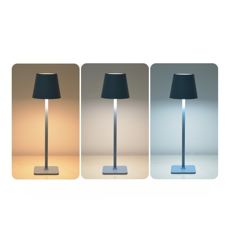 SphereLume™ – Kabellose LED Tischlampe, Wasserdicht IP65, 3-Farb-Dimmung, Indoor & Outdoor