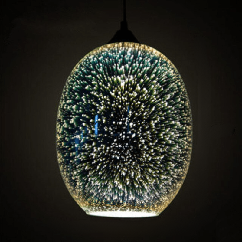 SphereGlow™ Glas-Pendelleuchte – Sternenlicht-Design aus Glasstein für stilvolle Räume