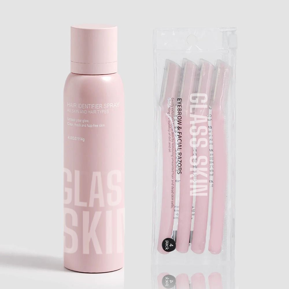 GlasSkin™ – Hair Identifier Spray für präzises Rasieren & glatte Haut