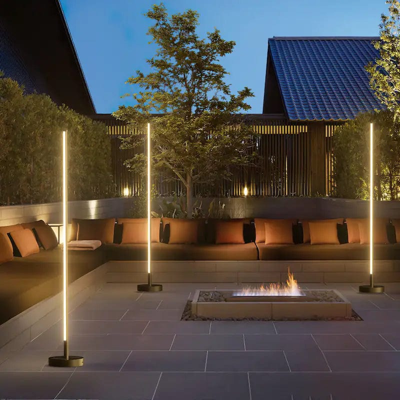 SolarLine™ Modern Outdoor Solar Floor Lamp – Solar-Stehleuchte für Garten, Terrasse & Außenbereiche