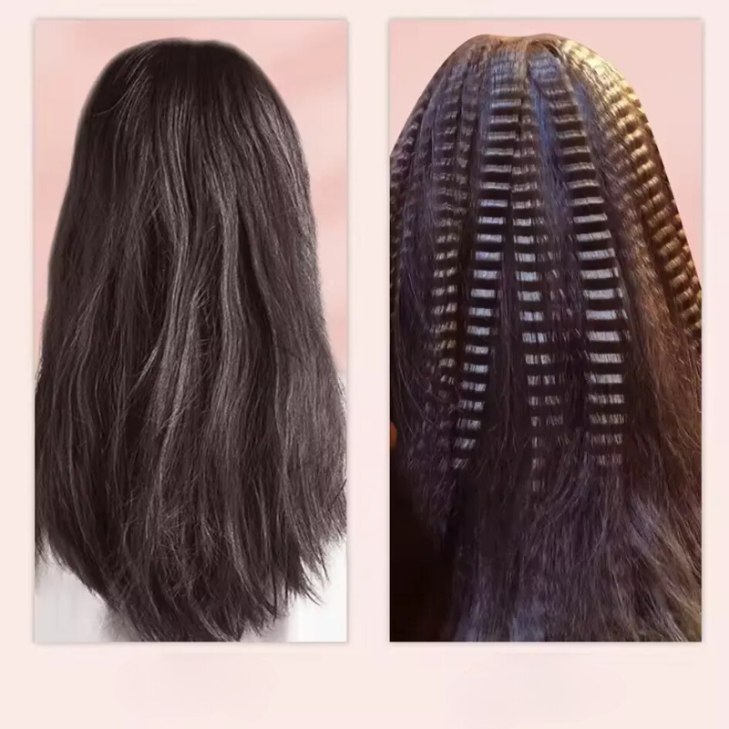 CurlFlex™ – Mini Haarglätter & Crimper mit Keramik-Turmalinplatten für Reisen & Alltag