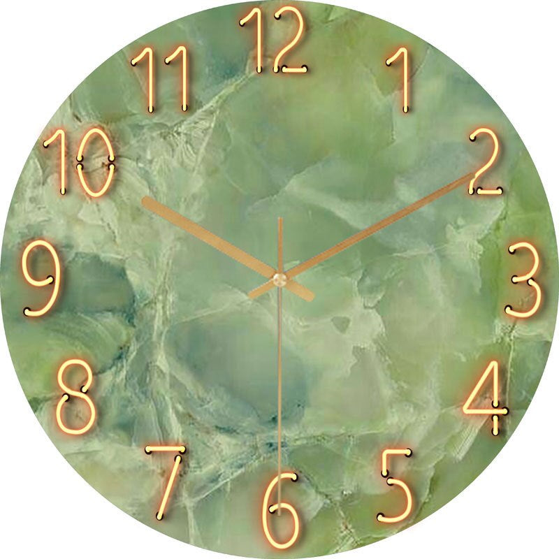 TimeCraft™ – Moderne Design-Wanduhr aus Holz mit geräuschlosem Uhrwerk