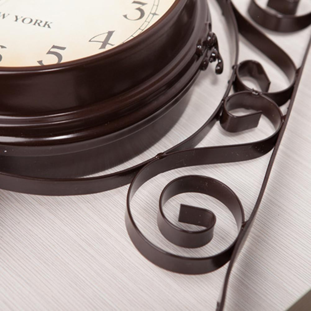 UrbanRetro™ – New Yorker Vintage-Wanduhr im klassischen Bahnhofsstil