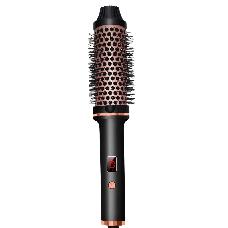 ThermaCurl™ – 3-in-1 Keramik Lockenstab & Styling Brush für Volumen & glänzende Locken